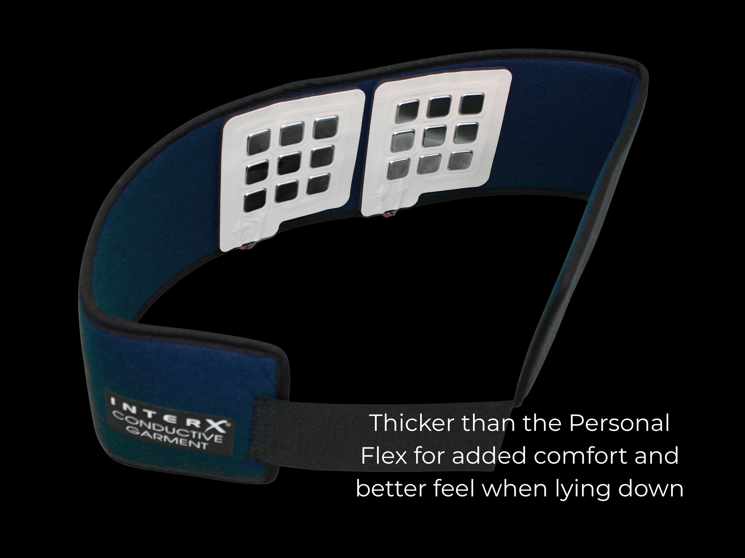 InterX Comfort Flex 3 is thicker than the Personal Flex for added comfort and better feel when lying down