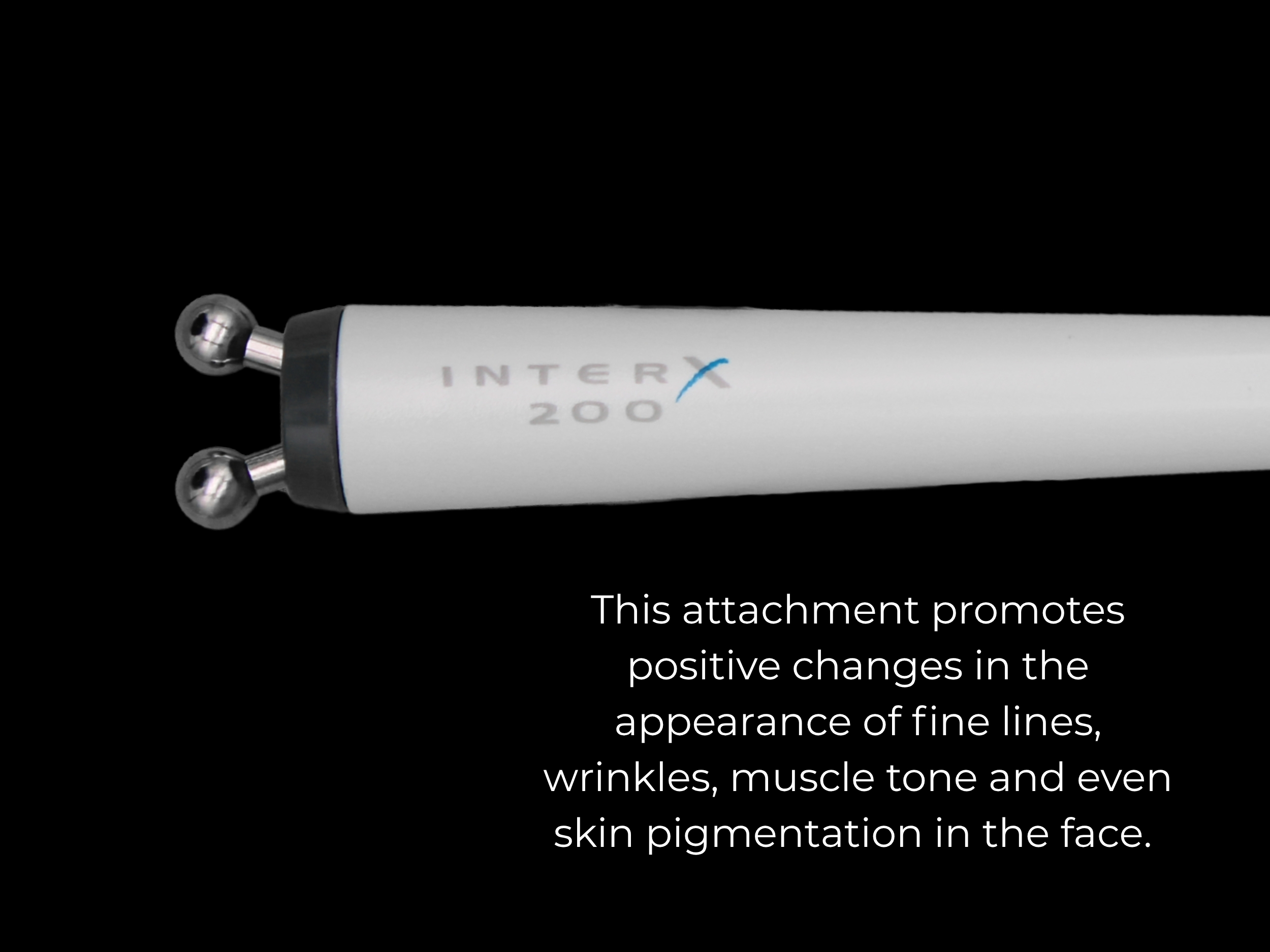 InterX promotes positive changes in the appearance of fine lines, wrinkles, muscle tone
