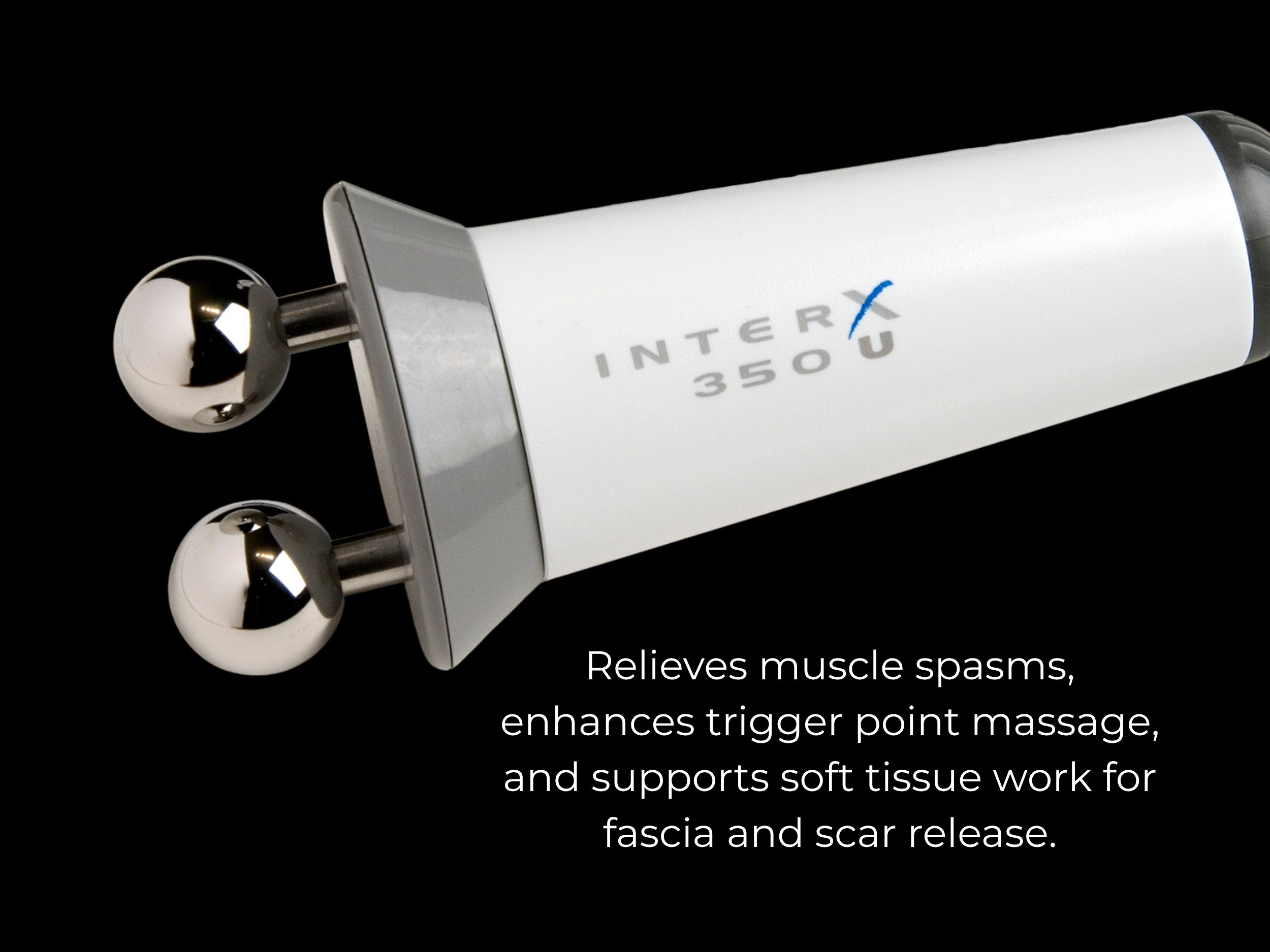 InterX Universal Soft Tissue Relieves muscle spasms, enhances trigger point massage